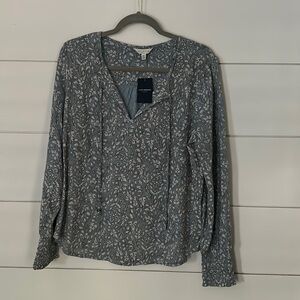 Lucky Brand boho style top NWT